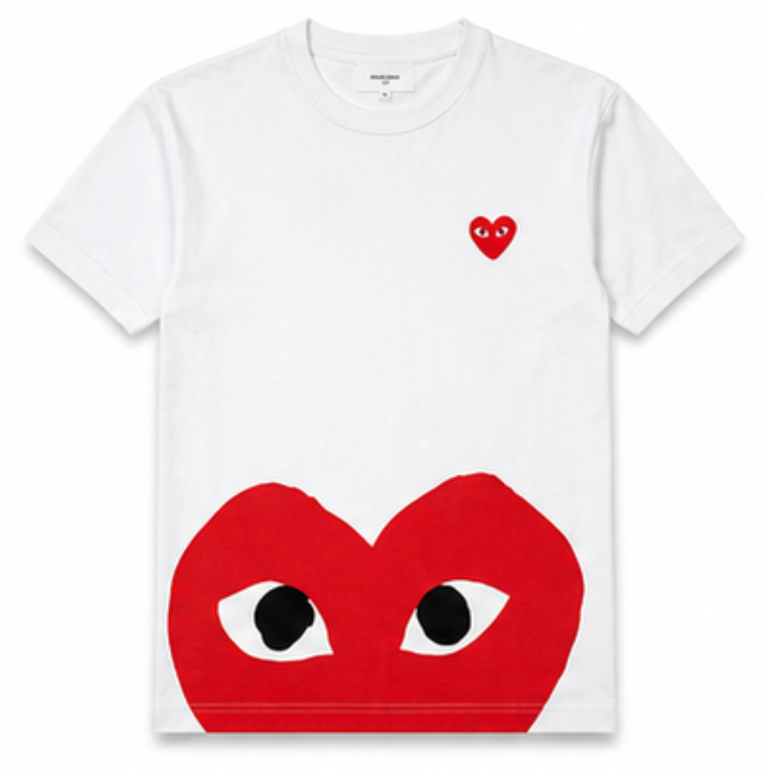 CDG PLAY T-shirt TEE